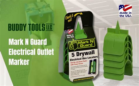 electrical box marker|drywall outlet marker tool.